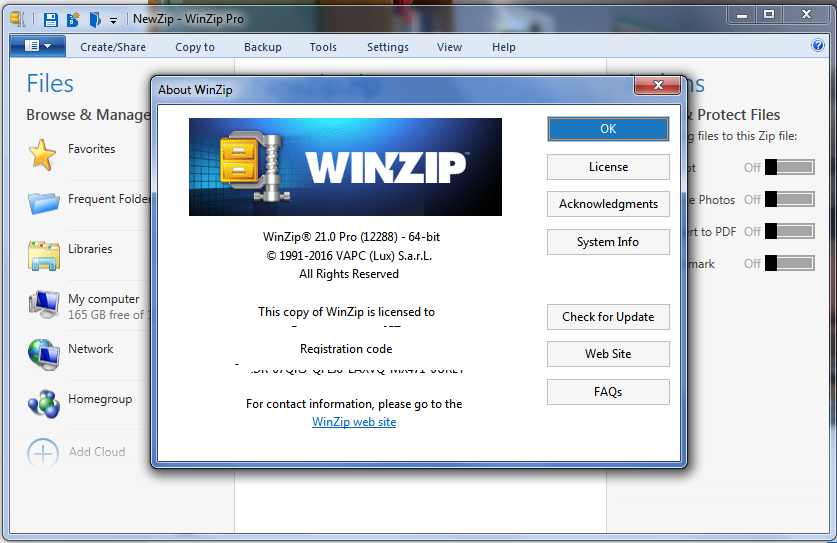 Winzip 6 serial number machine